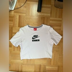 Nike lilac crop top